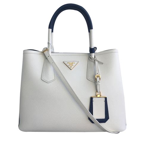 sac a main prada blanc|Prada .